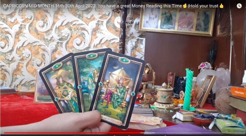 YouTube tarot reading